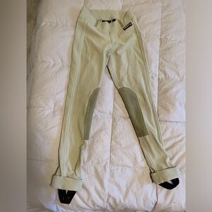 Kerrits S Kids Microcord Kneepatch Riding Tights